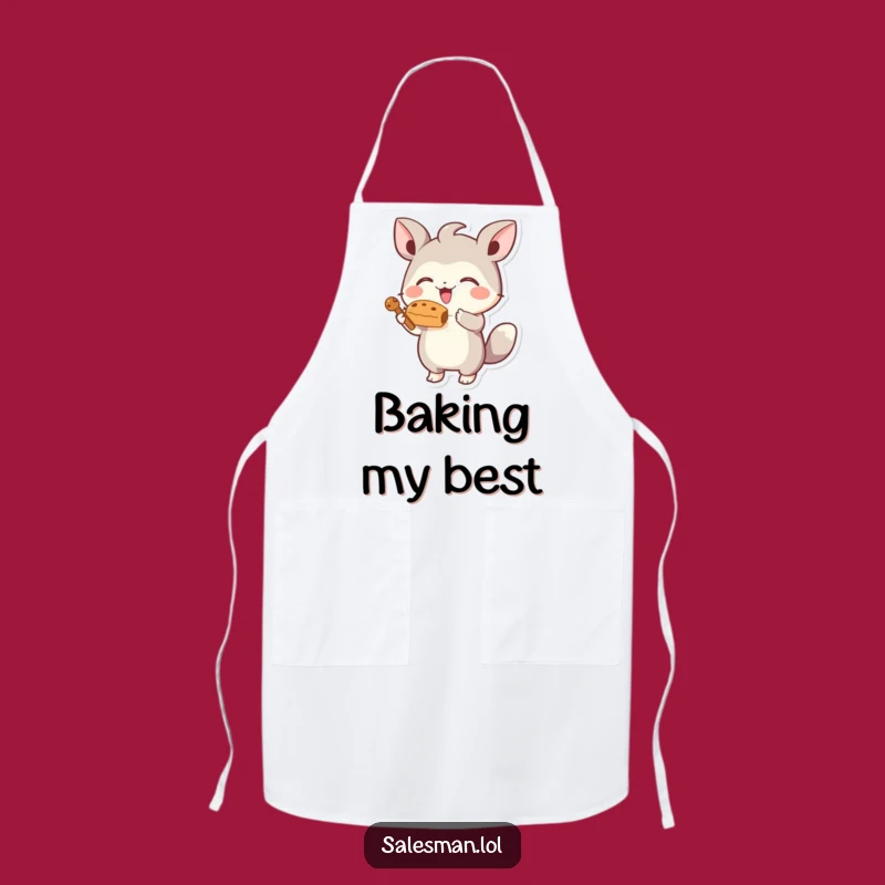 Funny Chef Creature Apron: Cook Up Laughs with This Treat-Inspired Design