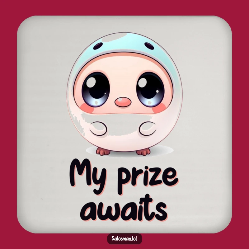 Funny Creature Coaster: Protect Your Surfaces with This Hilarious Wide-Eyed Sample Bear