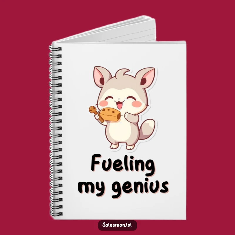 Funny Treat Notebook: Jot Down Ideas with This Energetic Creature Journal
