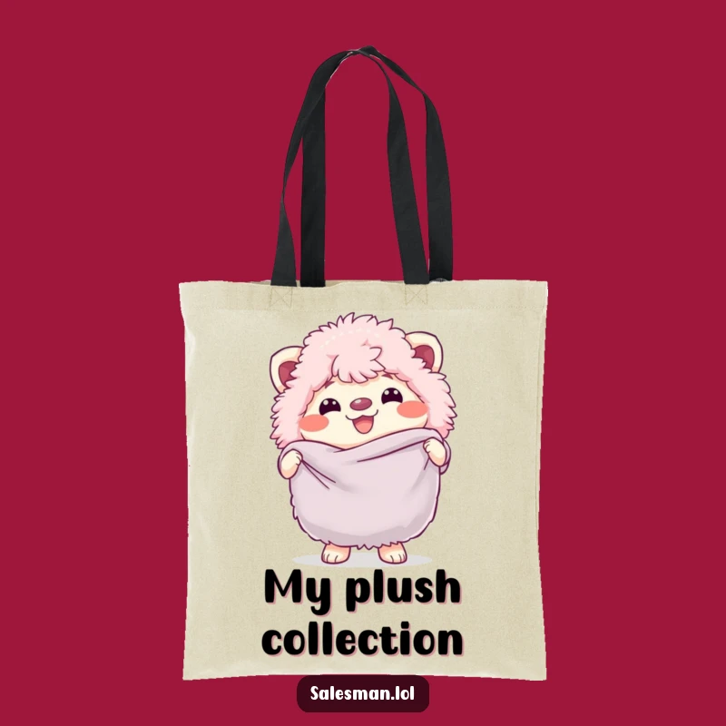 Funny Fluffy Tote Bag: Carry Your Craft Supplies with This Hilarious Design